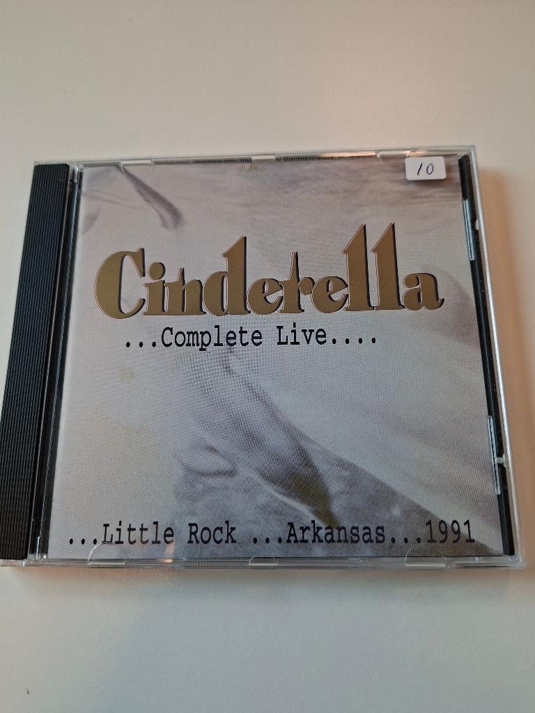 CD - CINDERELLA - COMPLETE LIVE- LITTLE ROCK..ARKANSAS..1991, Verzenden, Zo goed als nieuw