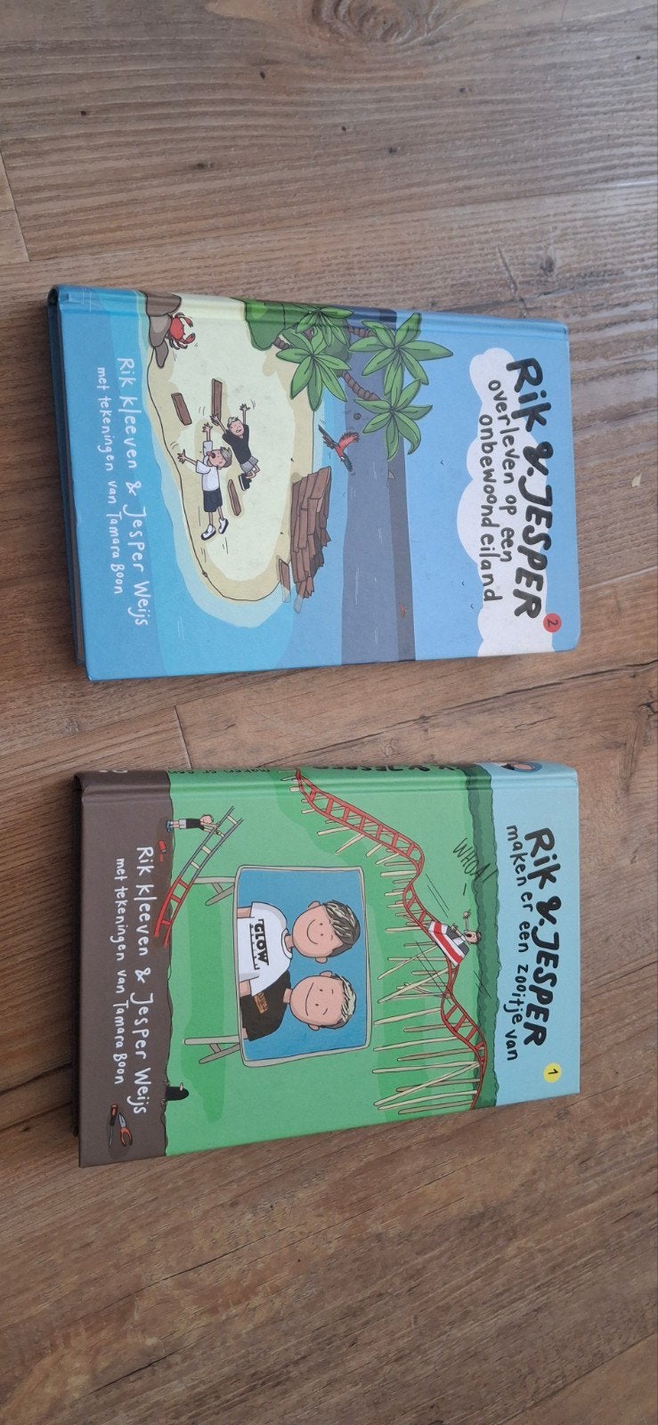 Rik & Jesper boeken, Ophalen of Verzenden, Zo goed als nieuw, Rik & Jesper, Fictie algemeen