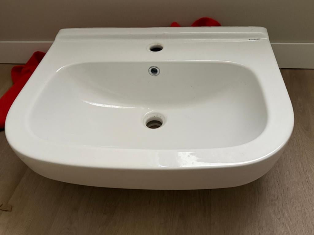 Wastafel Geberit, Ophalen, Nieuw, 50 tot 100 cm, Minder dan 100 cm