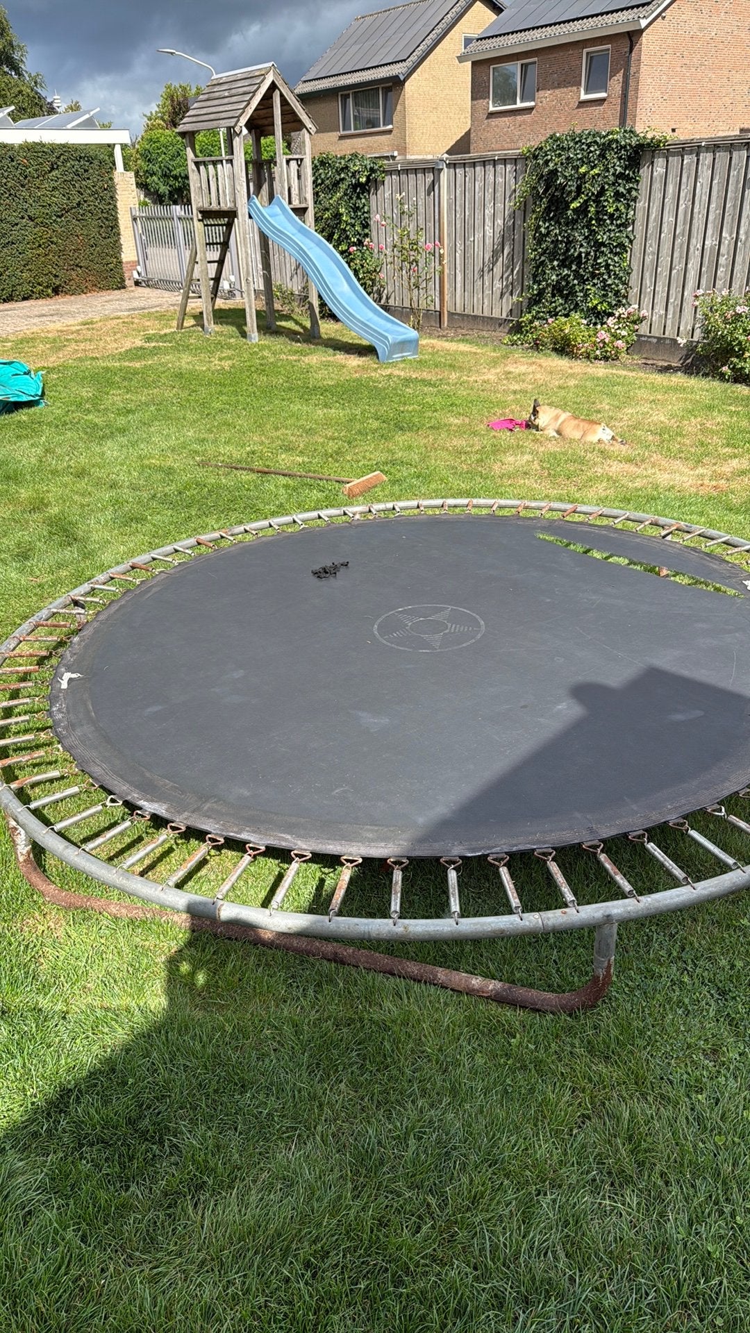 Gratis ophalen trampoline 305cm, Ophalen, Zo goed als nieuw