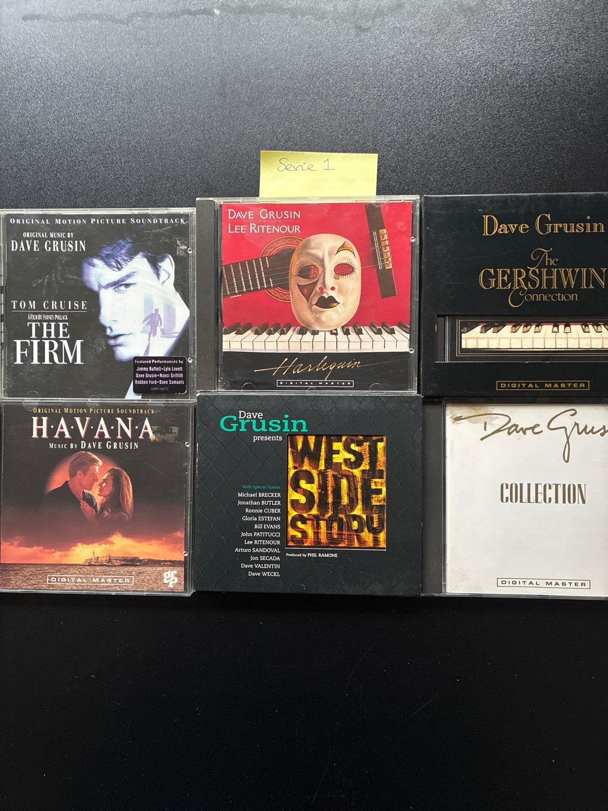 6 Dave Grusin CD's: Soundtracks & Jazz Collectie, Film en Theater, Gebruikt, Ophalen of Verzenden, Inclusief doosje