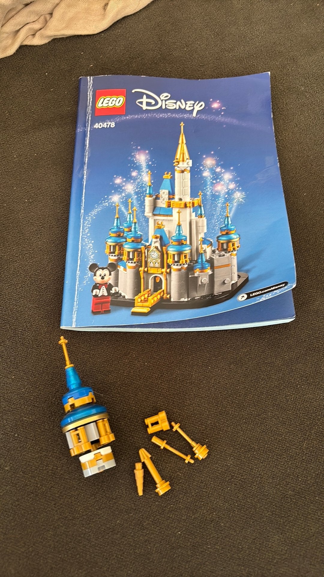Lego 40478 bouwbeschrijving, Gebruikt, Lego, Accessoire, Ophalen of Verzenden