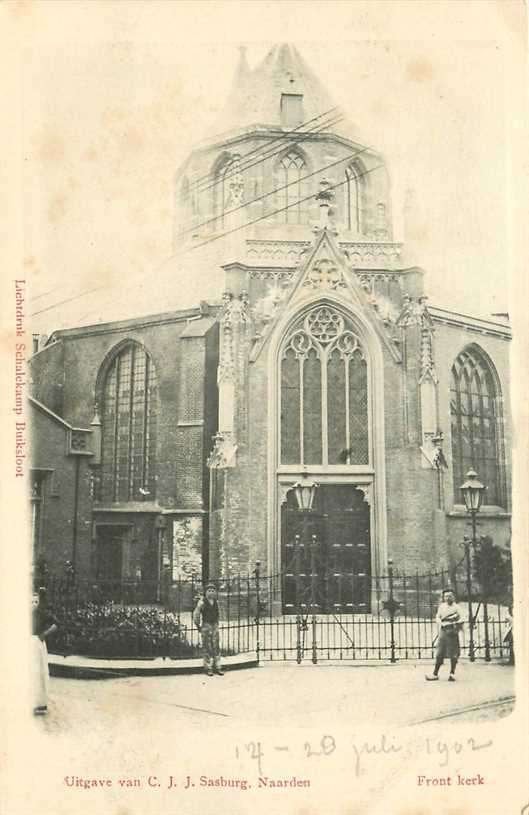380-933-003 Naarden, Verzamelen, Ansichtkaarten | Nederland, Verzenden, Voor 1920, Noord-Holland