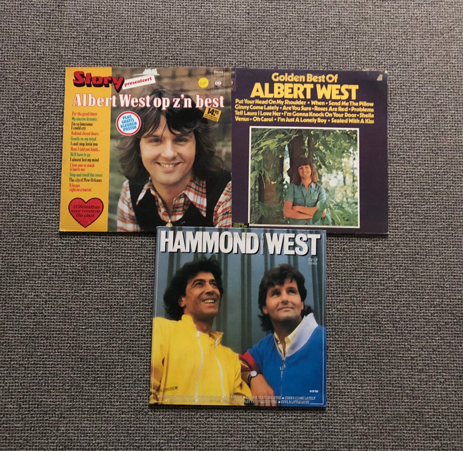 Albert West 3 lp’s, Cd's en Dvd's, Ophalen, LP
