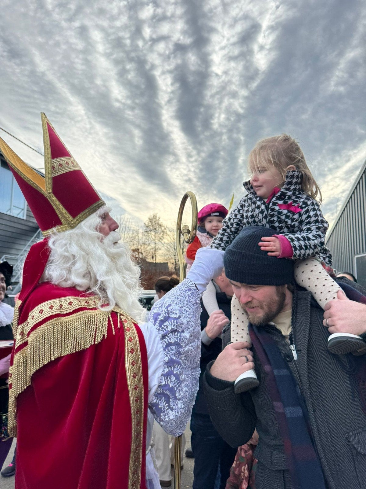 Sinterklaas op bezoek / huisbezoek, Ophalen of Verzenden, Zo goed als nieuw