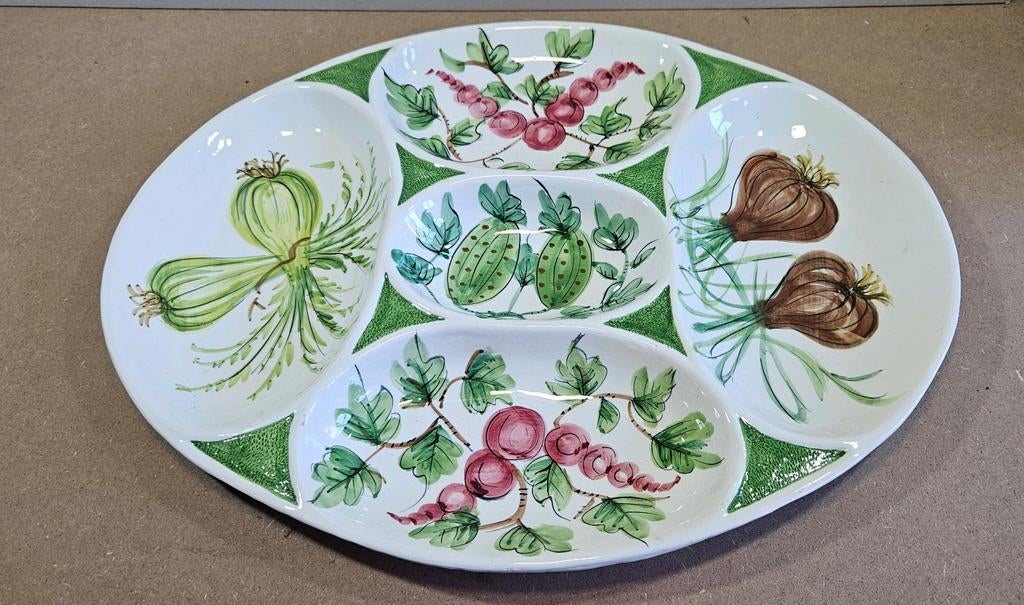 Grote schaal voor antipasti, Italiaans aardewerk, Ophalen of Verzenden, Overige stijlen, Aardewerk, Schaal of Schalen