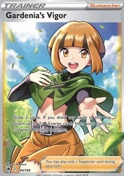 GARDENIA'S VIGOR 184/189 - ASTRAL RADIANCE, Ophalen of Verzenden, Nieuw, Losse kaart, Foil