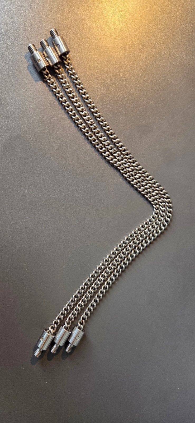 Solar tackle chunky chain RVS oldskool., Watersport en Boten, Hengelsport | Karpervissen, Ophalen of Verzenden, Zo goed als nieuw