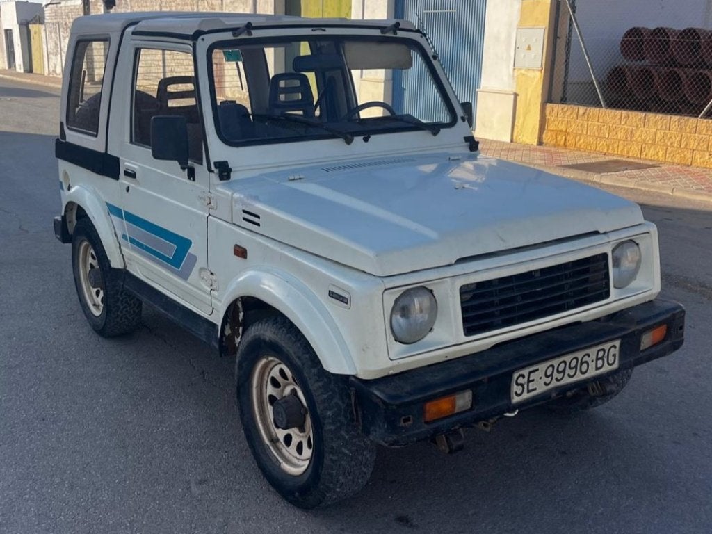 Suzuki Samurai cabrio, bj, Auto's, Cabriolet, Wit, Samurai, Bedrijf