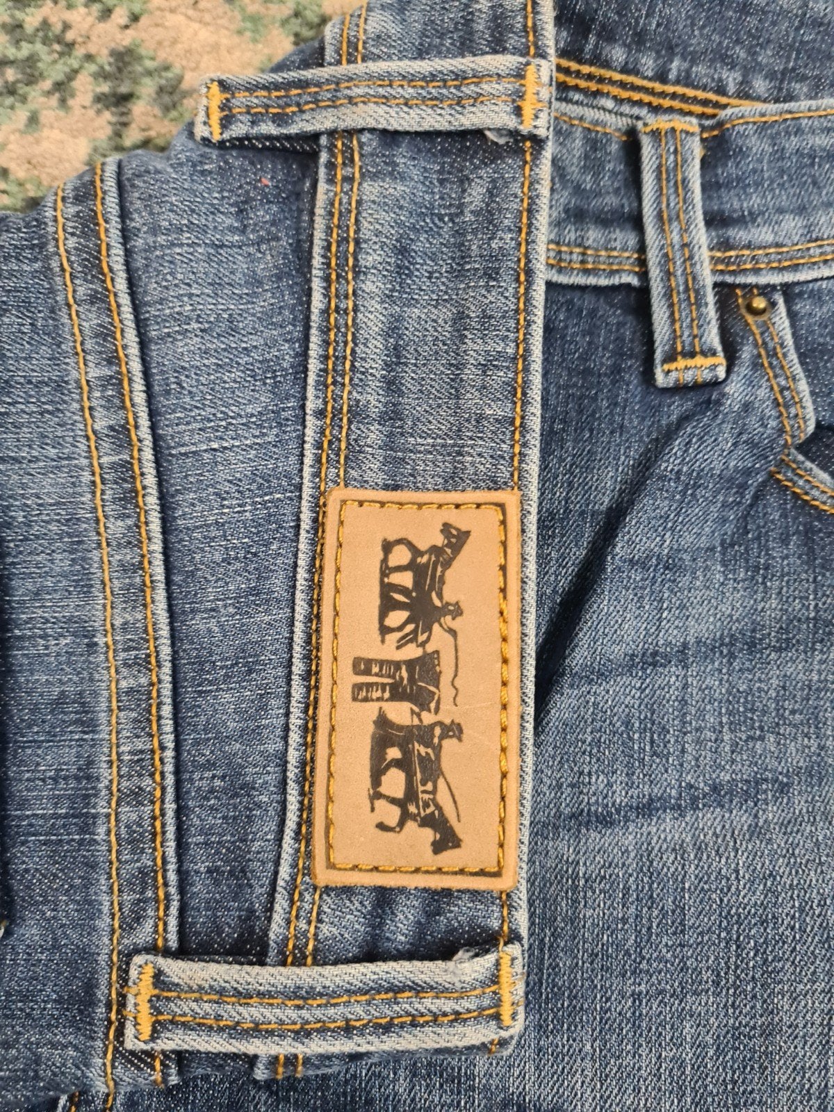 Levi's 627 straight fit W29 L32 Dames Tulsi2932 Mid-rise, Blauw, Ophalen of Verzenden, Zo goed als nieuw, W28 - W29 (confectie 36)