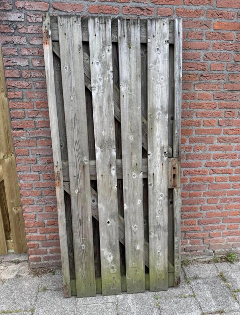Gratis, tuin poort, Tuin en Terras, Tuinhekken en Hekwerk, Ophalen, Gebruikt, Hout, Tuinhek