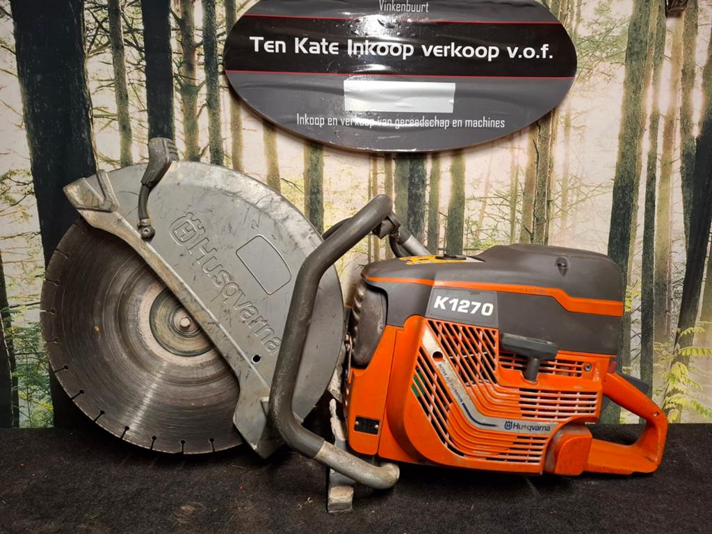 Husqvarna bandenzaag doorslijper k1270 400mm, Ophalen, Gebruikt, 1000 watt of meer, Overige typen
