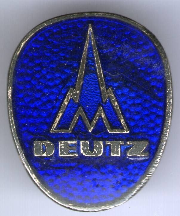 Deutz blauw email op zilverkl vrachtauto broche ( E_112), Ophalen of Verzenden, Nieuw, Transport, Speldje of Pin
