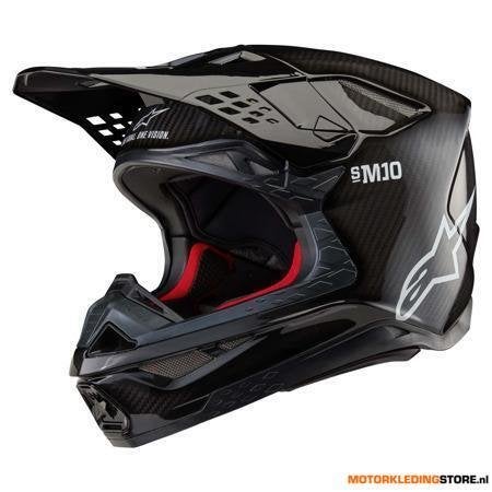 Alpinestars Supertech S-M10 Crosshelm, Carbon, Ophalen of Verzenden, Nieuw met kaartje
