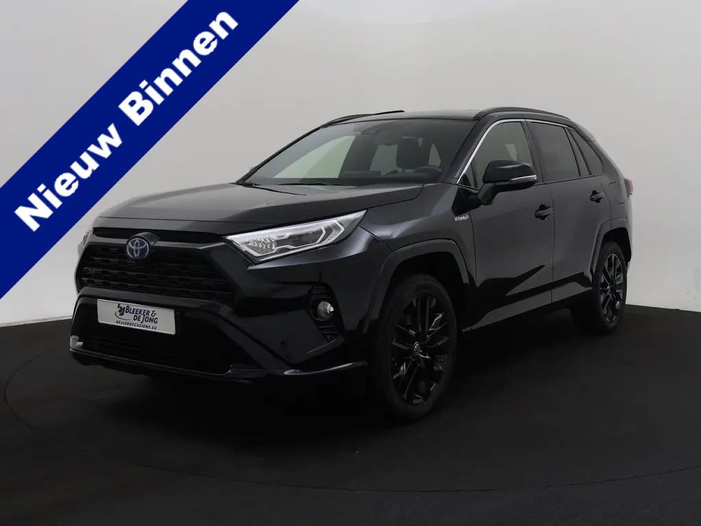 Toyota RAV4 2.5 Hybrid AWD Black Edition | ex BPM | LED | Na, Auto's, Toyota, Automaat, Gebruikt, Zwart, 4 cilinders