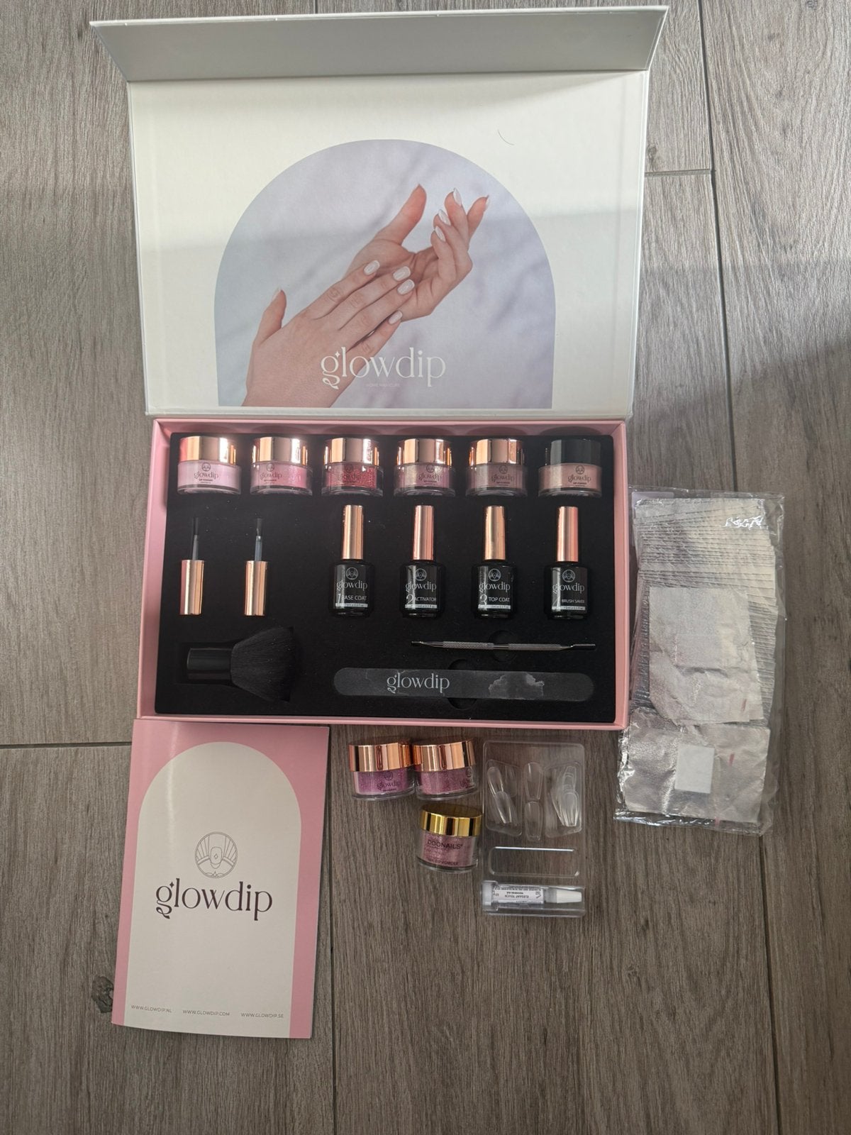 Glowdip Home Manicure set, Sieraden, Tassen en Uiterlijk, Uiterlijk | Cosmetica en Make-up, Overige kleuren, Ophalen of Verzenden