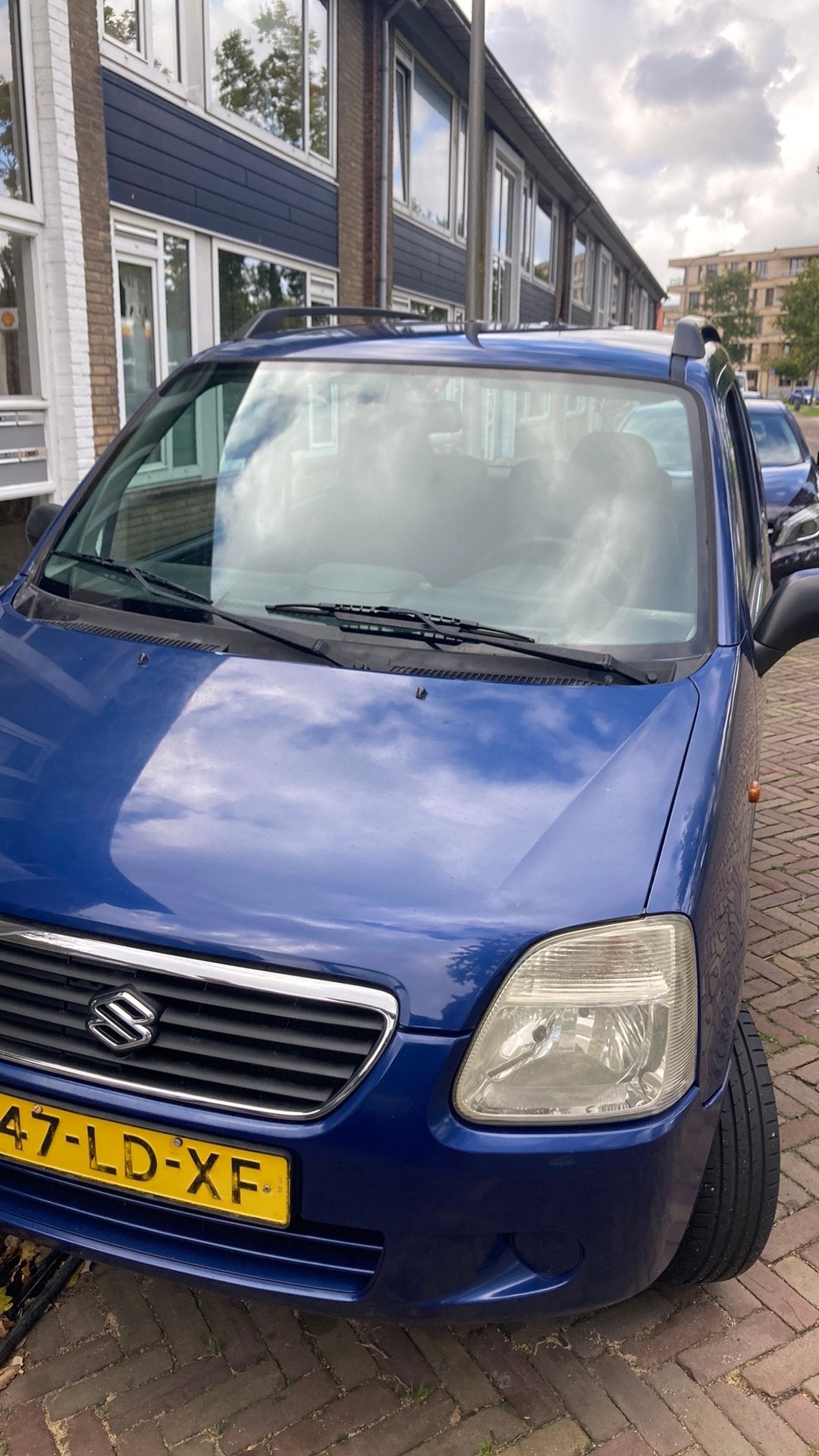 Suzuki Wagon R+ 1.3 2002 Blauw weinig km122.567, Auto's, Voorwielaandrijving, Stof, 31 €/maand, 4 cilinders