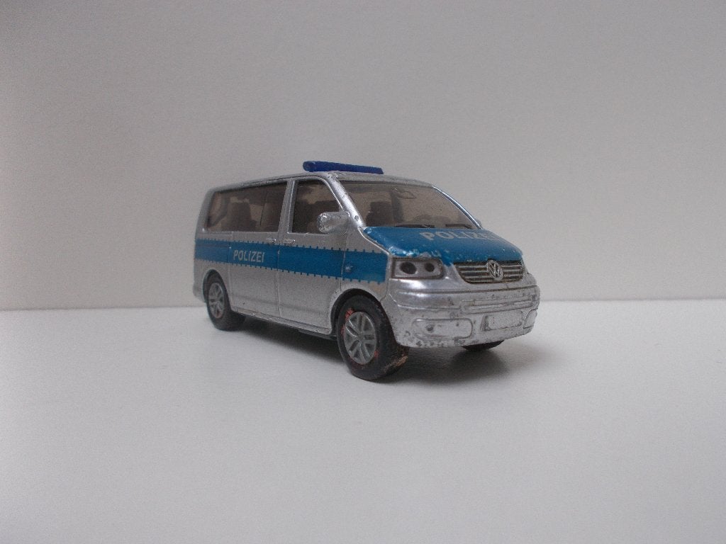 6564 VW Volkswagen Transporter Multivan T5 Polizei Siku, Ophalen of Verzenden, Gebruikt, Auto