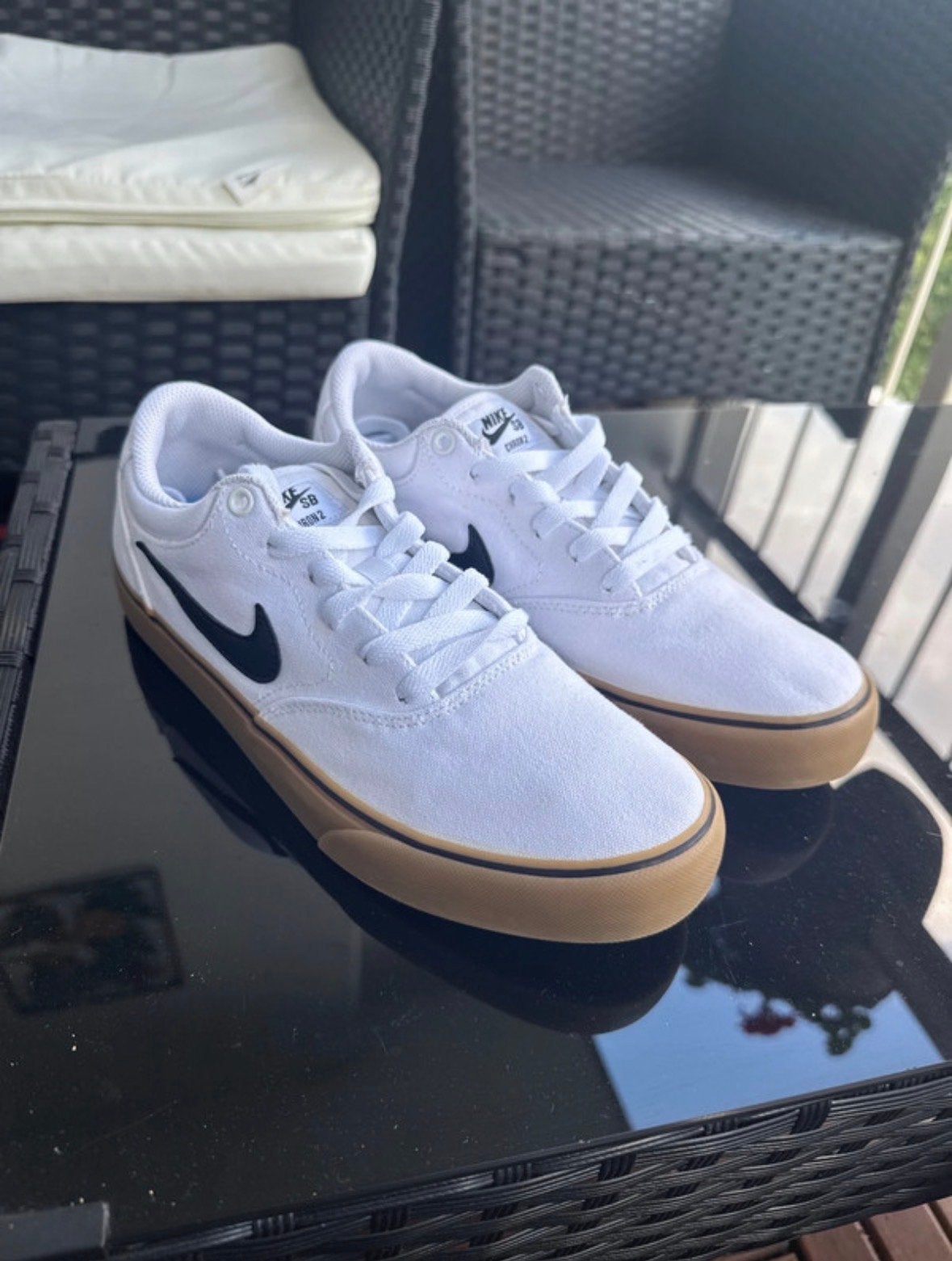 Nike SB Chron 2, Ophalen, Nieuw, Wit, Sneakers of Gympen