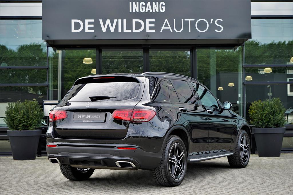 Mercedes-Benz GLC 300e 4matic AMG Pano Trekhaak Burmester Me, Automaat, Gebruikt, Zwart, 4 cilinders
