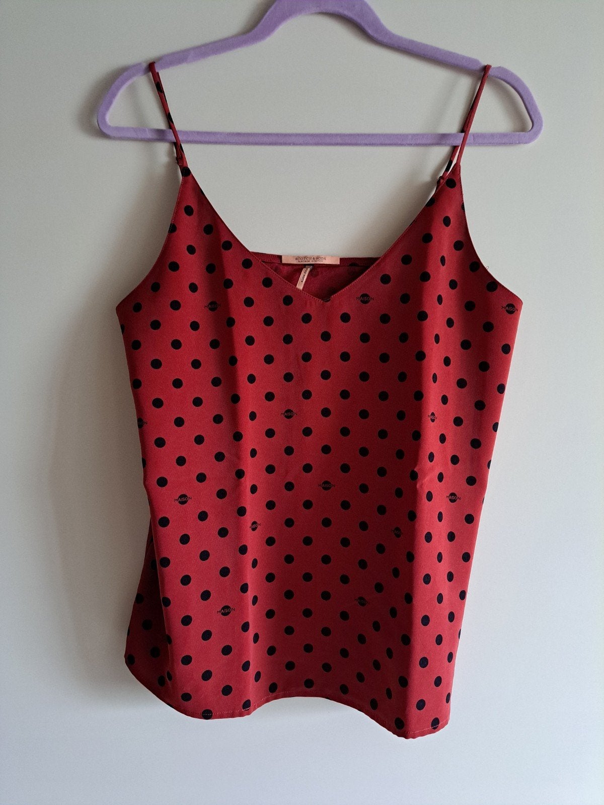 Scotch en soda dames top maat m, Kleding | Dames, Scotch & Soda, Zo goed als nieuw, Zonder mouw, Rood