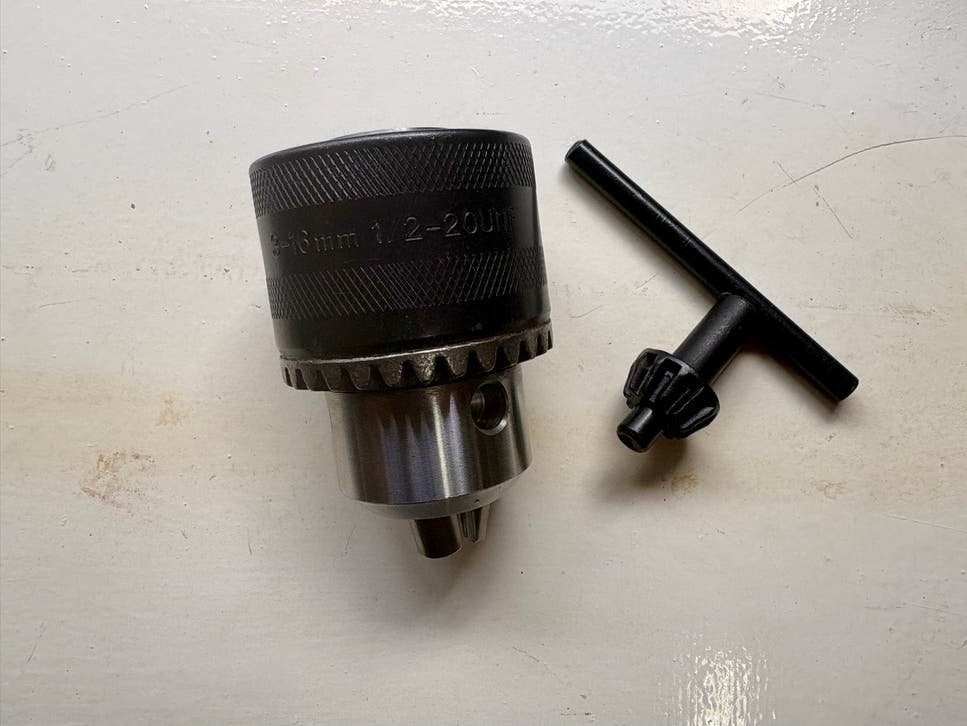 Boorkop 3-16mm met sleutel 1/2-20UNF - nieuw!, Ophalen of Verzenden, Gebruikt, Overige typen