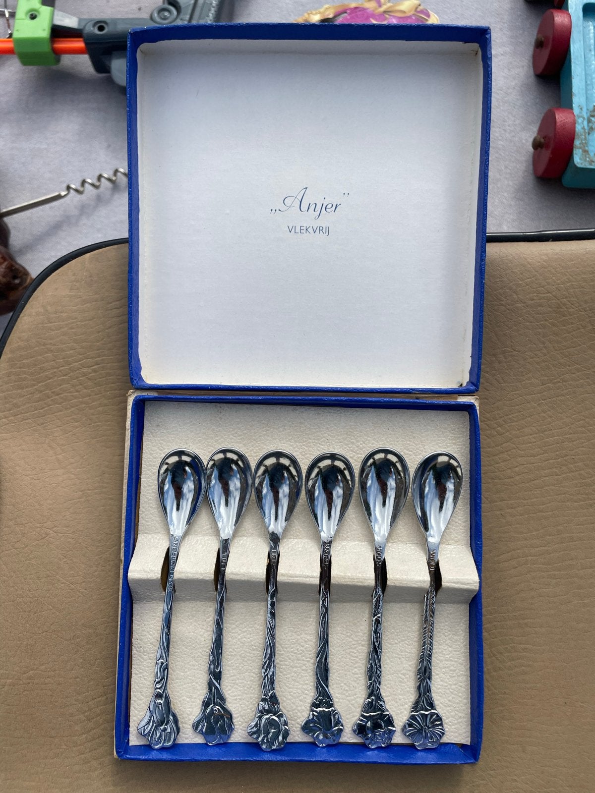 Anjer Vlekvrij Lepeltjes Set - 6 Stuks, Ophalen of Verzenden