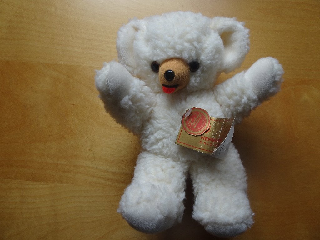 Teddy Hermann - Beertje, Verzamelen, Beren en Cherished Teddies, Ophalen of Verzenden, Nieuw, Stoffen beer, Overige merken