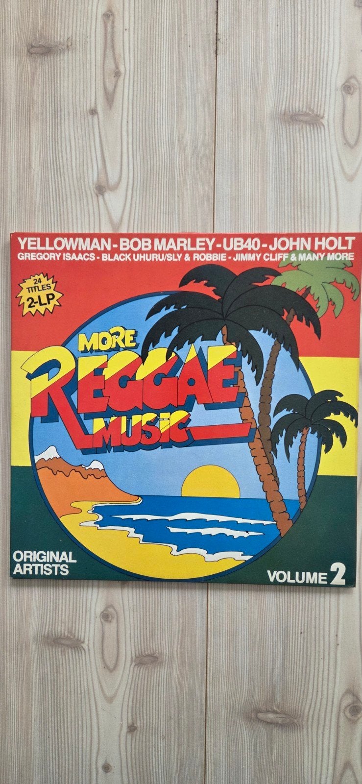 More Reggae Music Volume 2 - 2LP met Bob Marley e.a., Gebruikt, Complilatie, Ophalen of Verzenden, 12 inch
