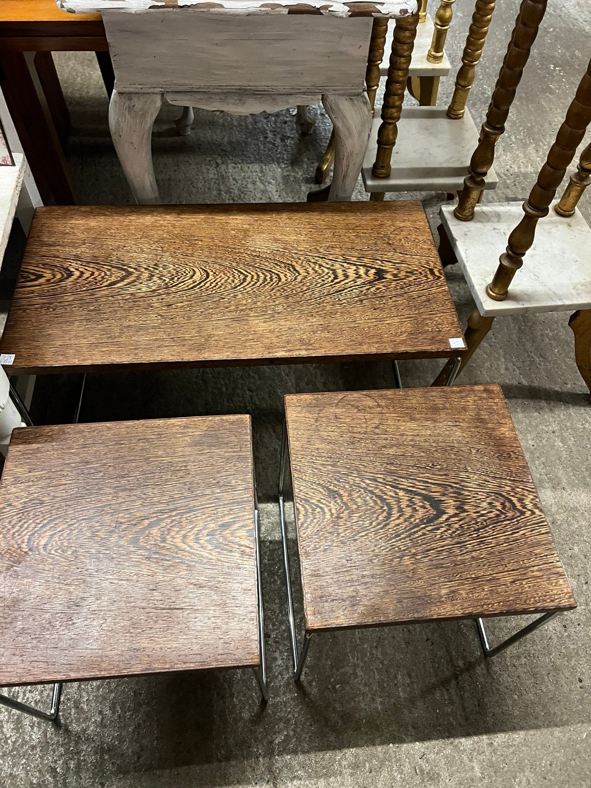 Vintage salontafel set van 3, Ophalen, ., ., .