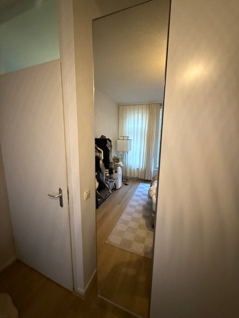 IKEA PAX kledingkast 50x58x236 met ÅHEIM spiegeldeur, Ophalen, Met deur(en), 200 cm of meer, 50 tot 100 cm