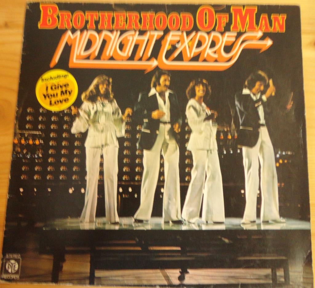 Brotherhood of Man -Midnight express (LP), Ophalen of Verzenden, Gebruikt, 12 inch