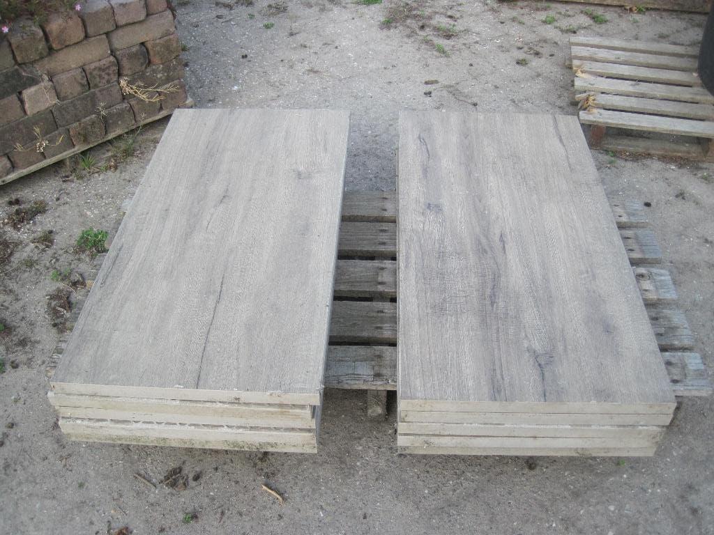 terras tegels keramiek, Tuin en Terras, Ophalen, Zo goed als nieuw, Keramiek, Terrastegels