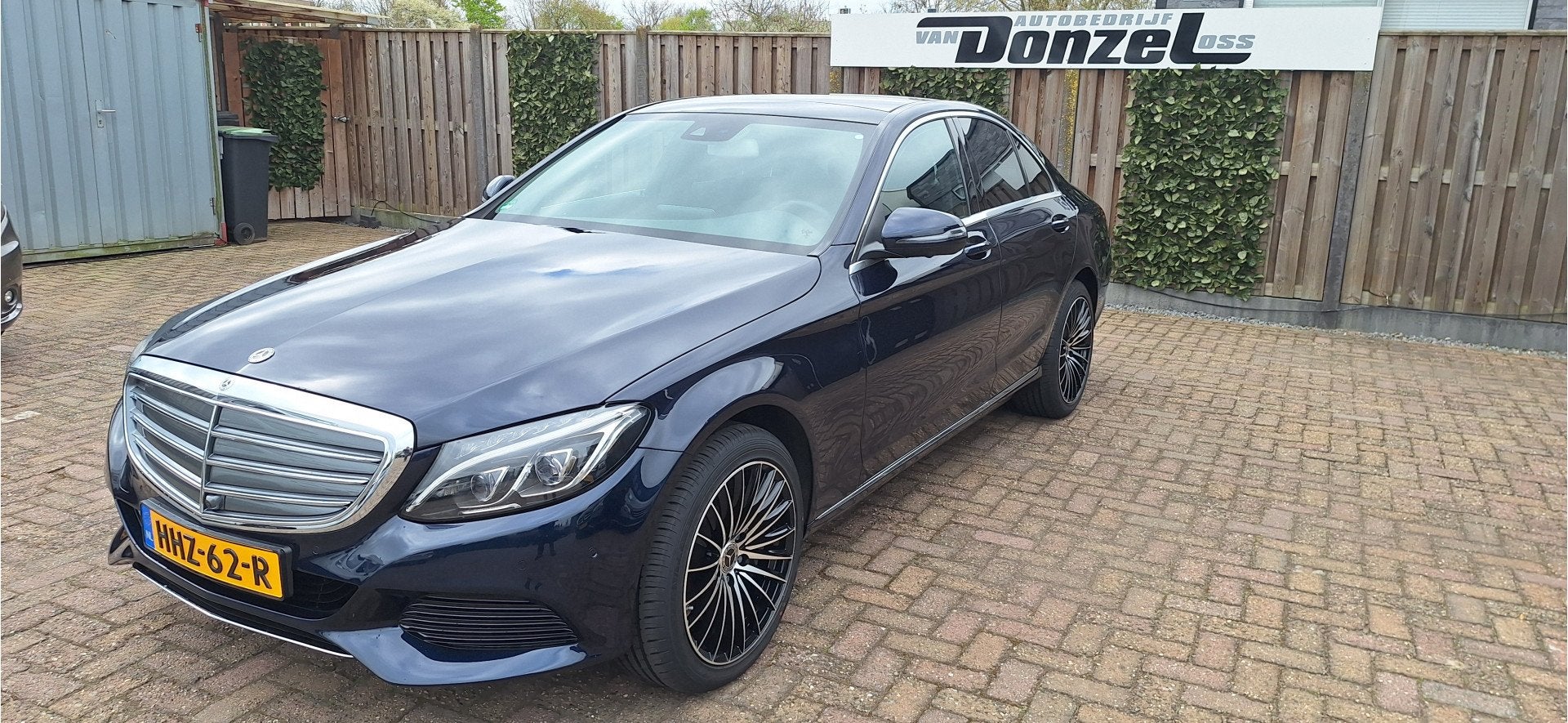 Mercedes-Benz C-Klasse 400 4MATIC AUTOMAAT (bj 2017), Auto's, Leder en Stof, 2996 cc, 1545 kg, Bedrijf