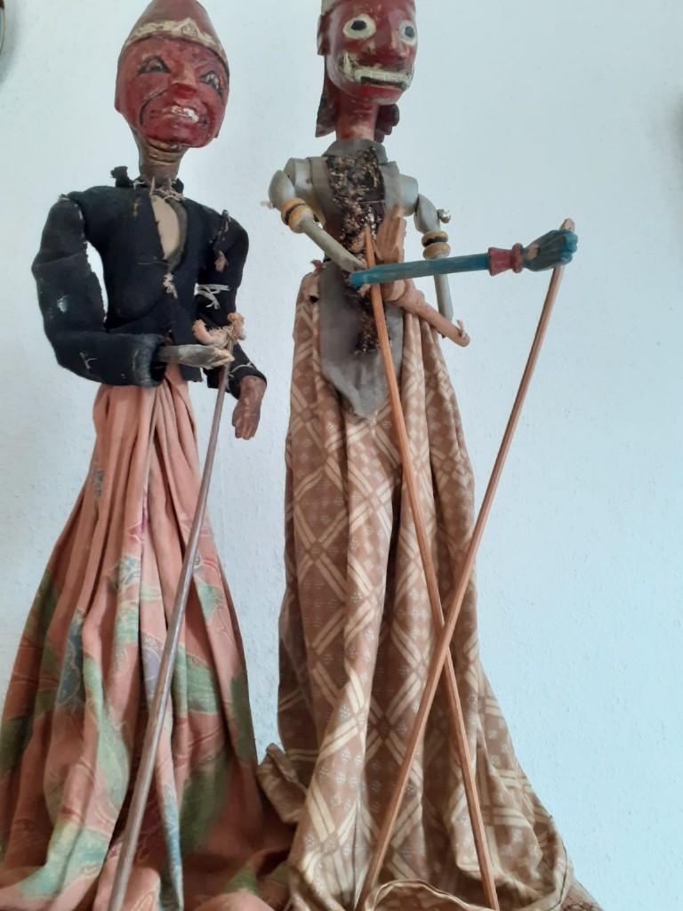 wajang poppen, Antiek en Kunst, Kunst | Niet-Westerse kunst, Ophalen of Verzenden
