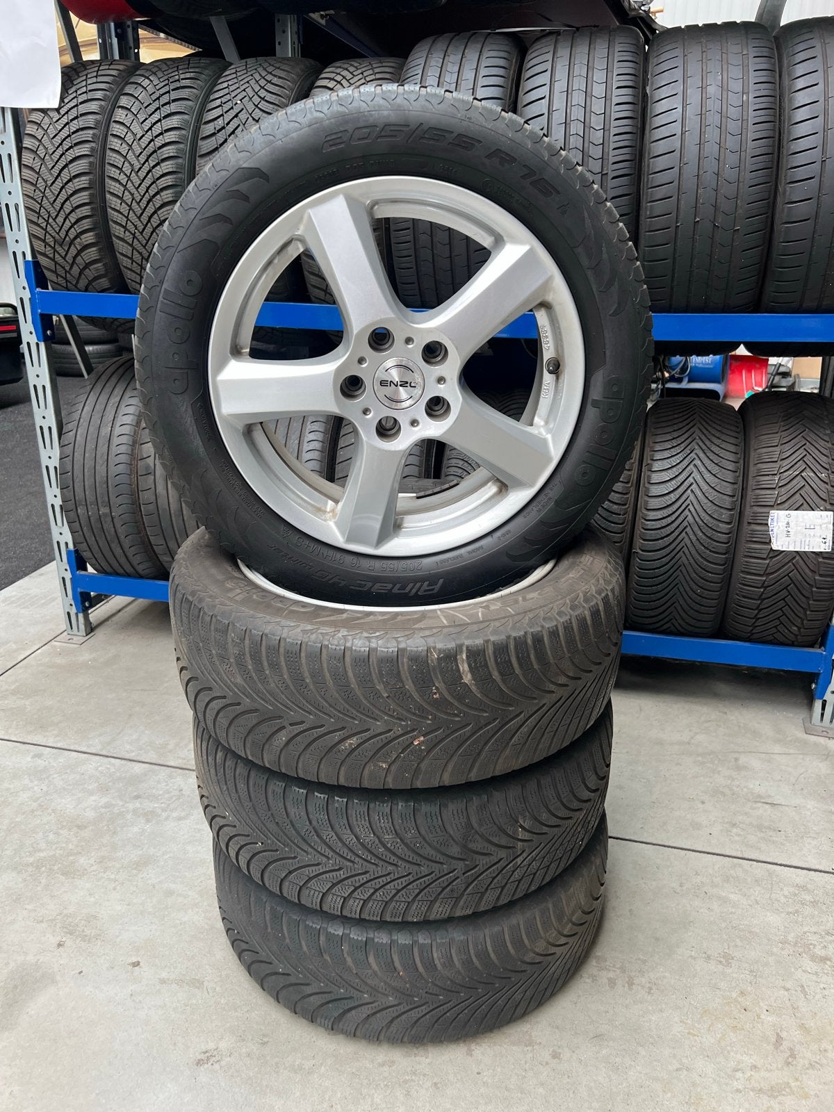 16 inch Enzo velgen voor Peugeot, Auto-onderdelen, Banden en Velgen, Ophalen, Gebruikt, 16 inch, Banden en Velgen