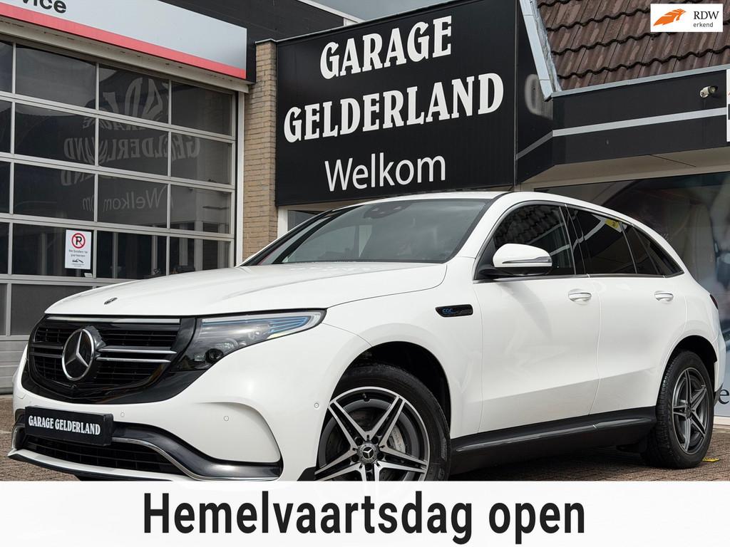 Mercedes-Benz EQC 400 4MATIC AMG 80 kWh | Pano | Camera360 |, Auto's, Mercedes-Benz, Automaat, Gebruikt, Zwart, 2395 kg