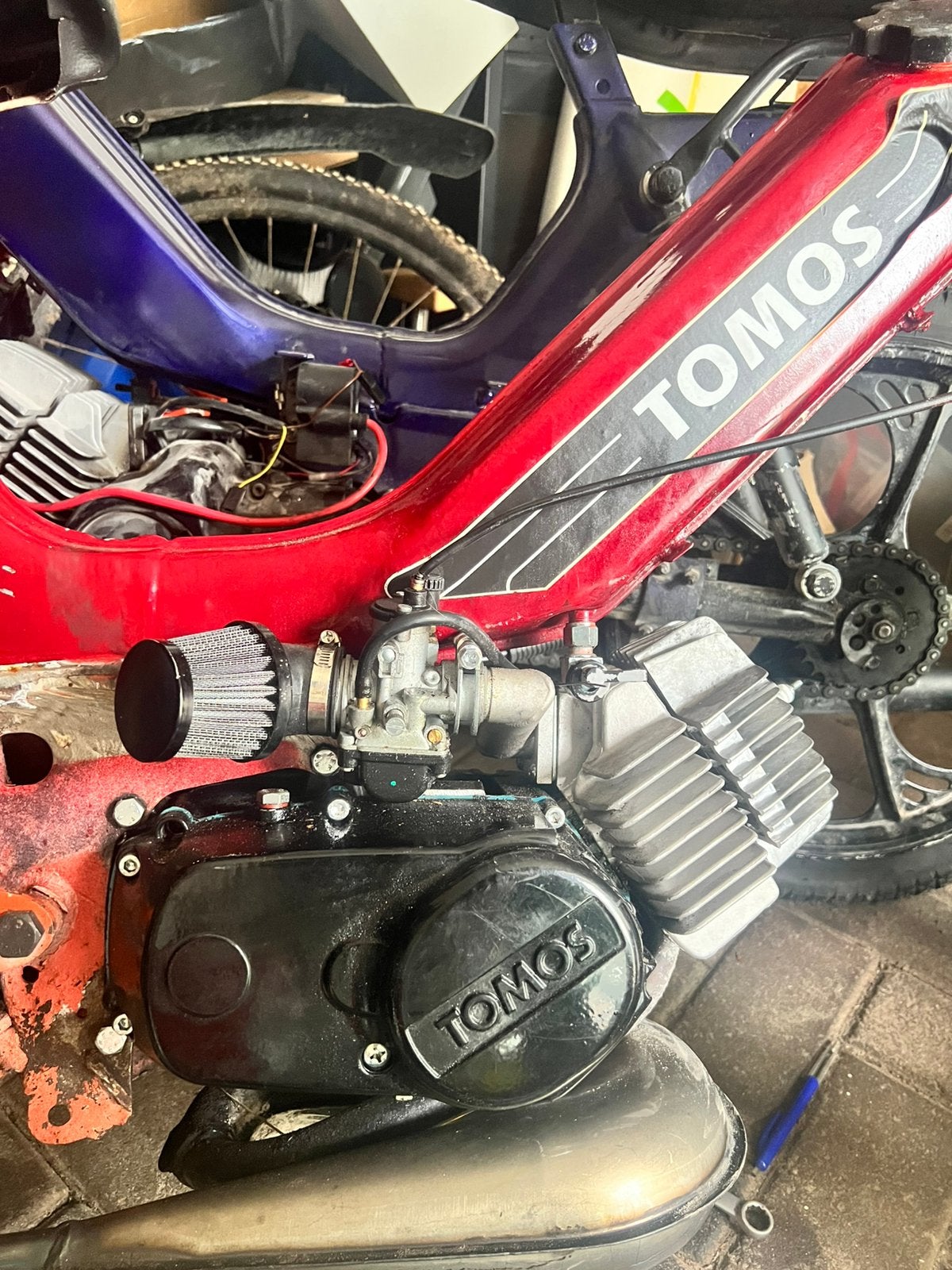 Tomos 65cc airsal blok, Fietsen en Brommers, Brommers | Tomos, Ophalen of Verzenden, Zo goed als nieuw