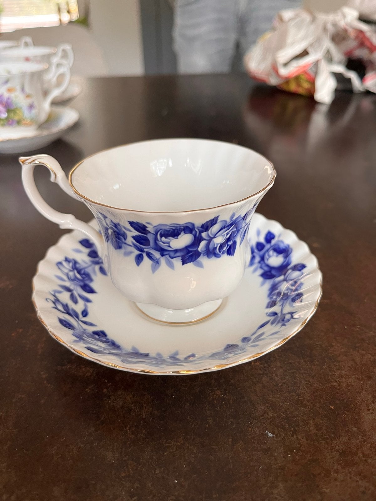 3 verschillende Royal Albert Bone China kop en schotel set, Ophalen