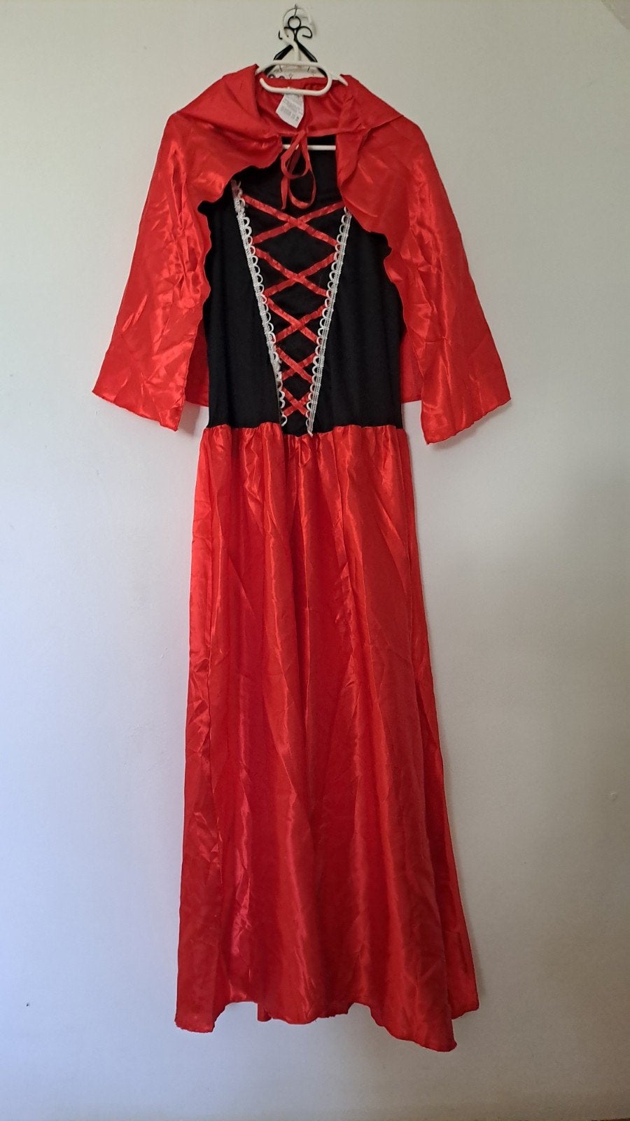 Roodkapje kostuum met cape - Maat xl, Ophalen of Verzenden, Zo goed als nieuw, Maat 46/48 (XL) of groter, Carnaval