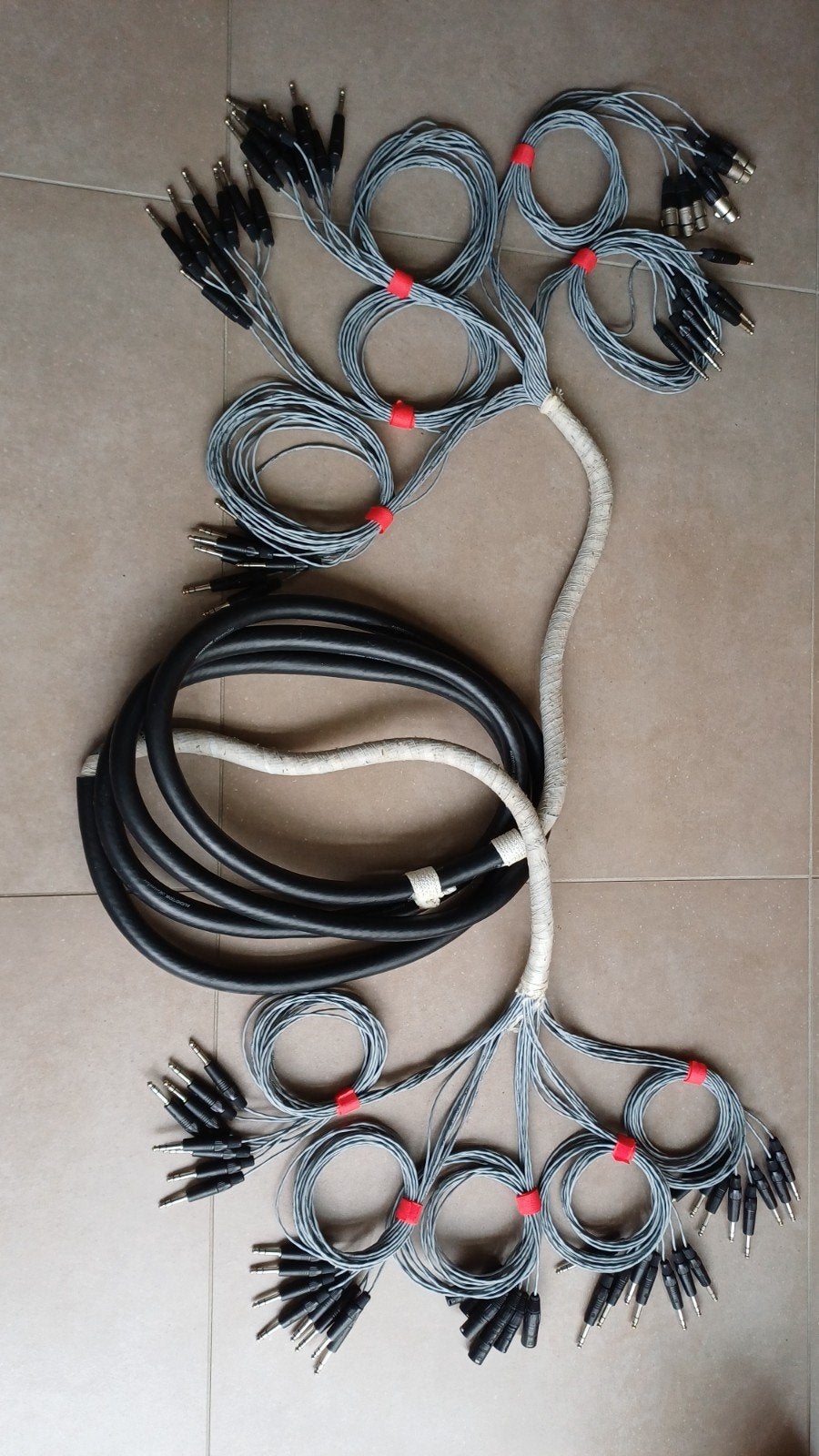 40-kanaals multikabel 9 meter Audioteknik Masterclass, Muziek en Instrumenten, Kabels en Stekkers, Ophalen of Verzenden, Zo goed als nieuw