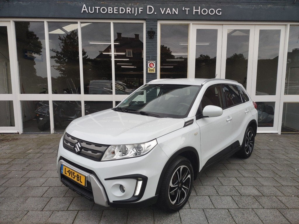 Suzuki VITARA 1.6 EXCLUSIVE, Voorwielaandrijving, Euro 6, 4 cilinders, Wit