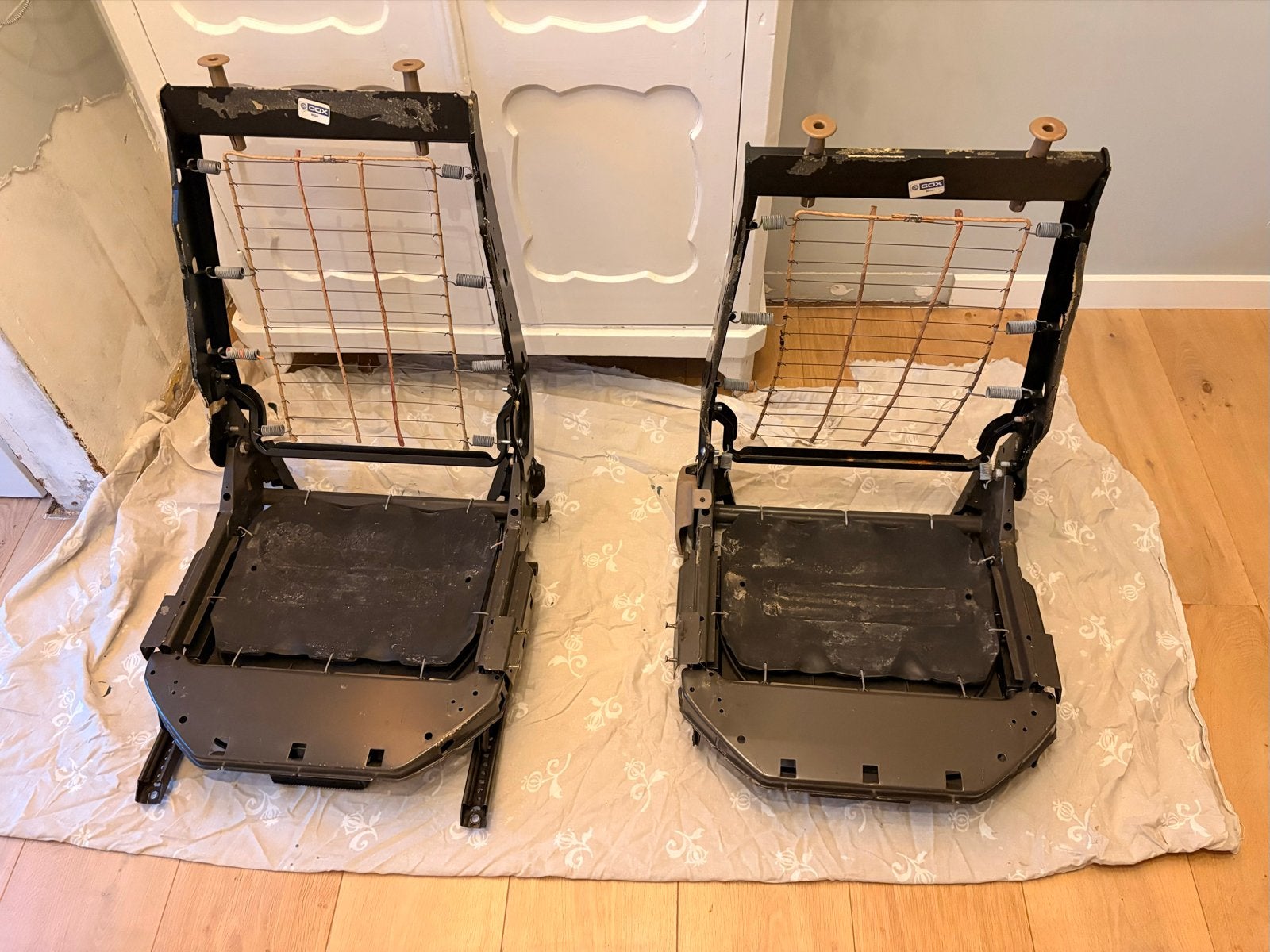 2x Stoel Range Rover Classic 4-deurs - Opknapper, Auto-onderdelen, Ophalen, Gebruikt, Land Rover
