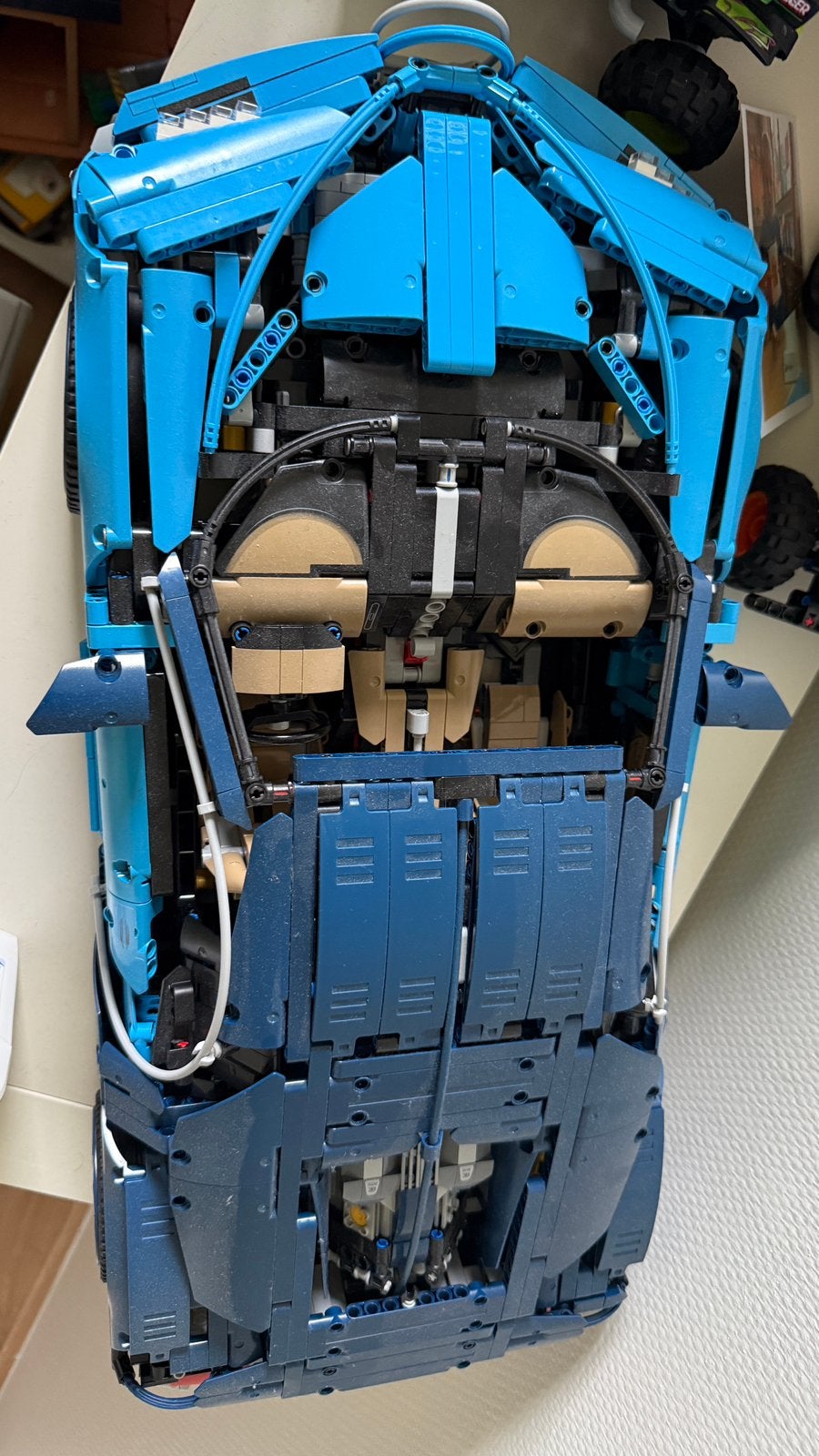 Lego technic bugatti chiron 42083, Ophalen, Lego, Zo goed als nieuw, Technic