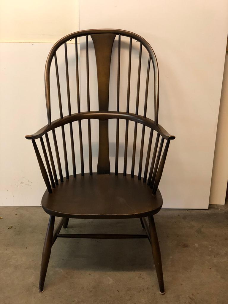 Vintage Ercol no 472 stoel, Huis en Inrichting, Stoelen, Ophalen of Verzenden, Gebruikt, Eén