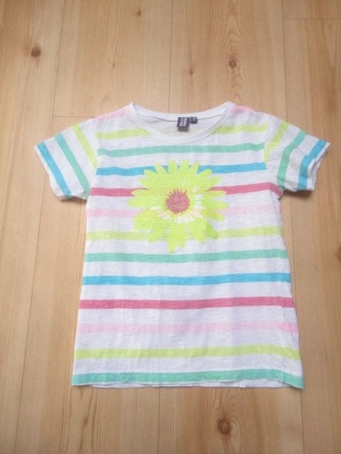 Te koop; Shirtje van Pebble Stone maat 128, Meisje, Ophalen of Verzenden, Zo goed als nieuw, Shirt of Longsleeve