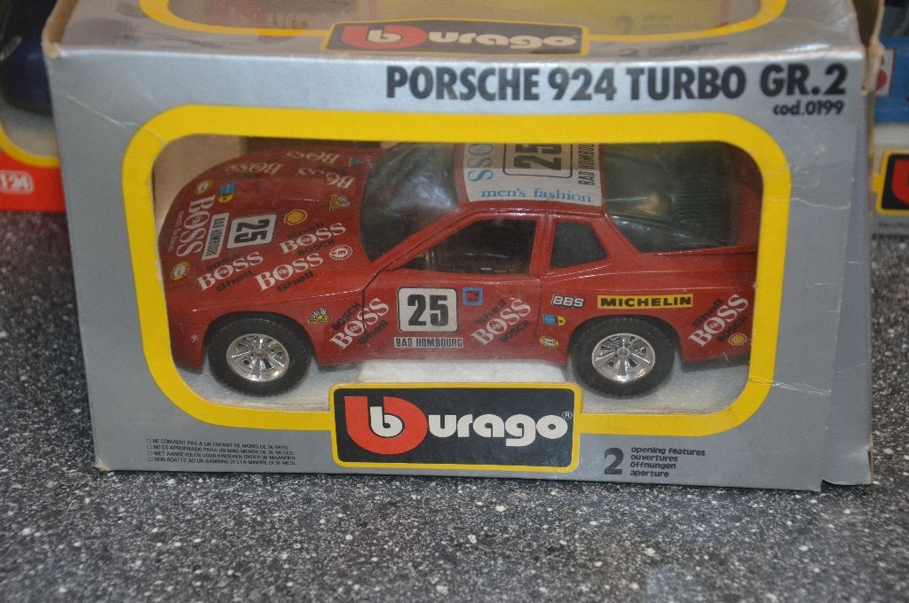 Porsche 924 Turbo GR.2, Ophalen of Verzenden, Nieuw, Auto, Bburago