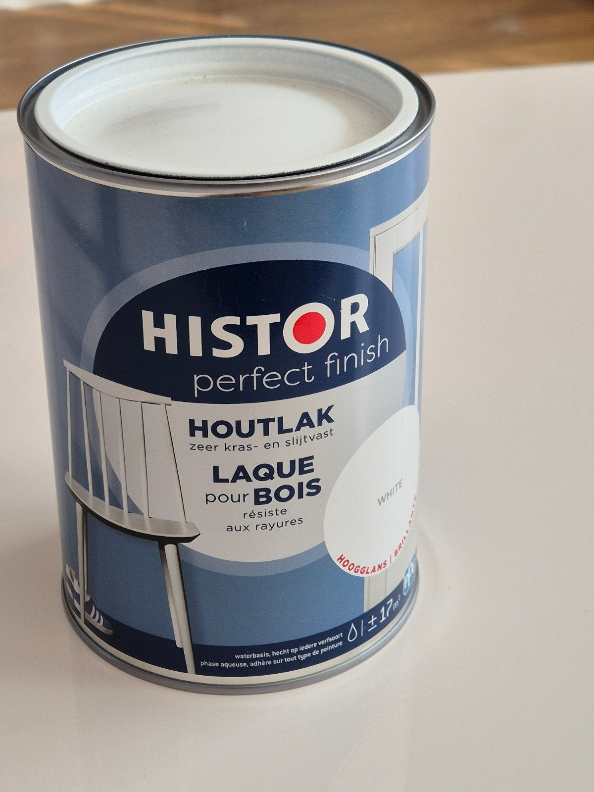Nieuw: Histor Perfect Finsishwit, Wit, Nieuw, Ophalen of Verzenden, Lak