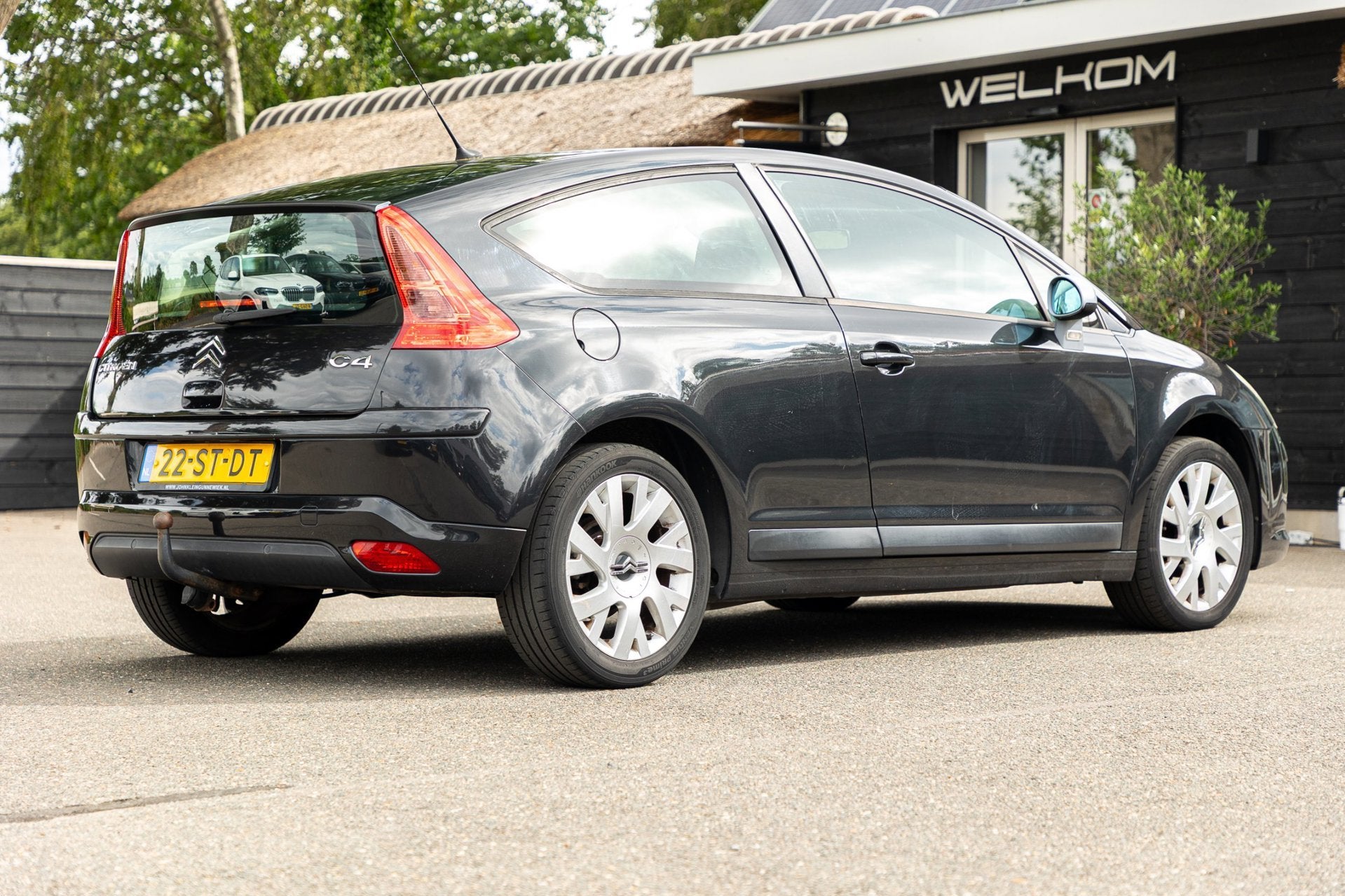 Citroen C4 Coupé 1.6-16V VTR+ APK 1-8-2027 I Trekhaak I Sub, Voorwielaandrijving, Gebruikt, Zwart, 4 cilinders