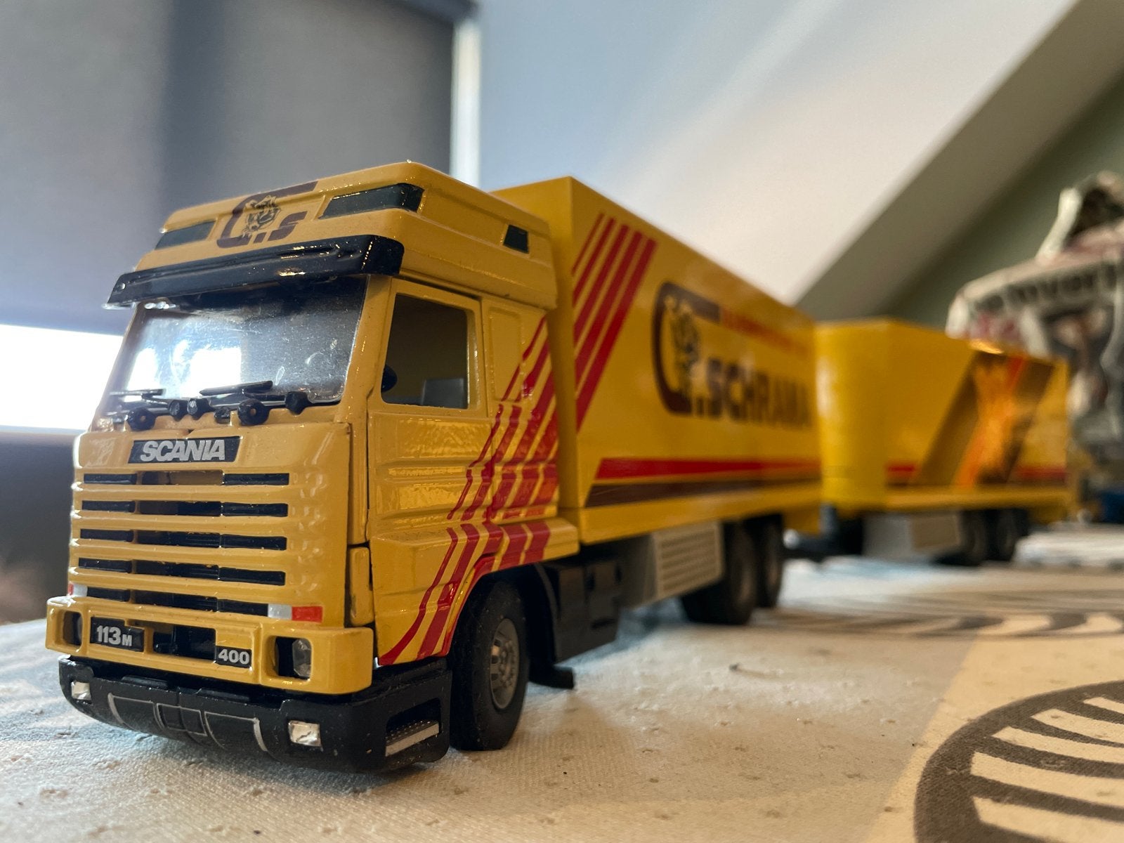 Tekno Scania 113M 400 pk schaalmodel 1:50, Ophalen of Verzenden, Zo goed als nieuw